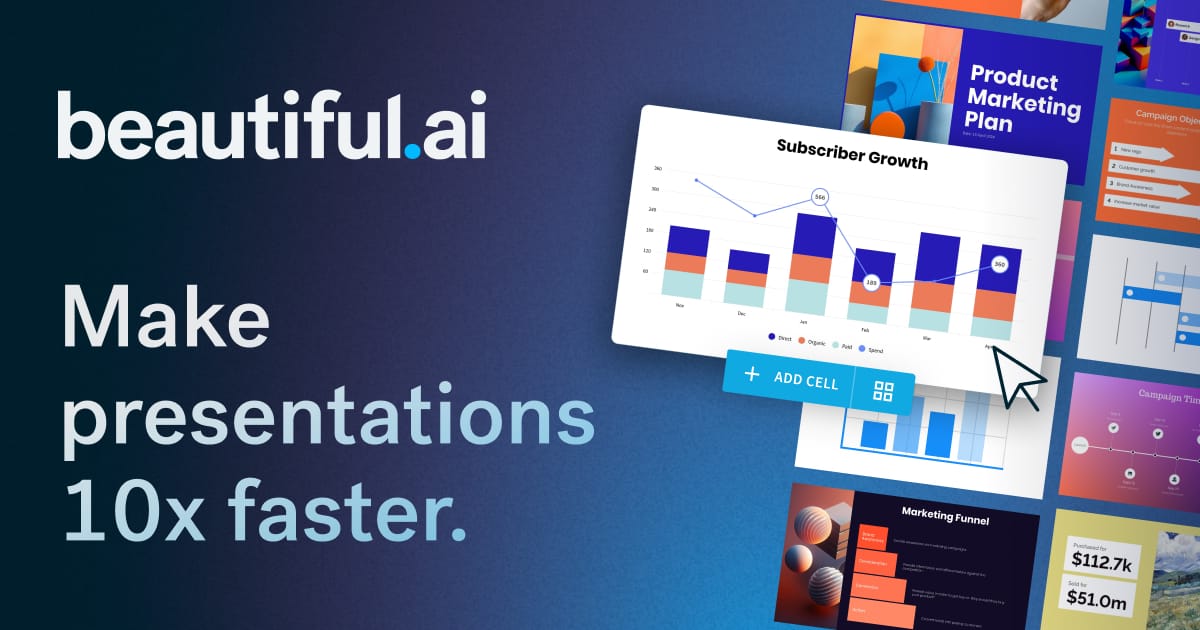 Beautiful.ai interface screenshot