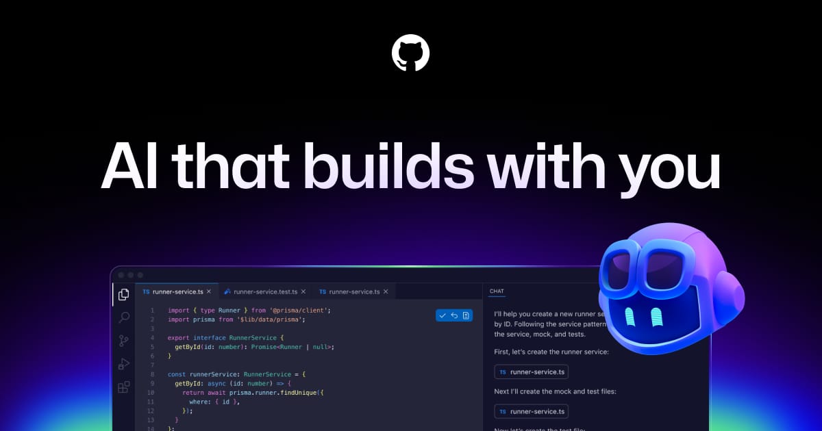GitHub Copilot interface screenshot