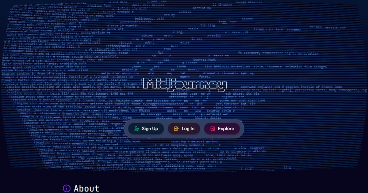 Midjourney interface screenshot