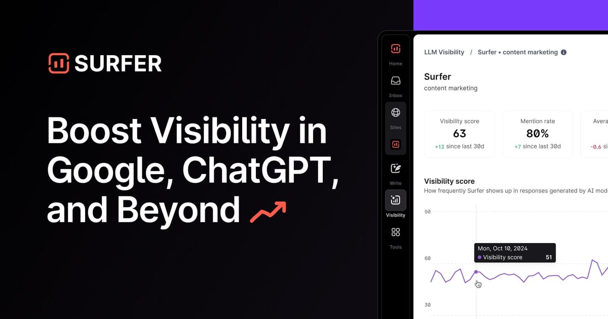 Surfer SEO interface screenshot